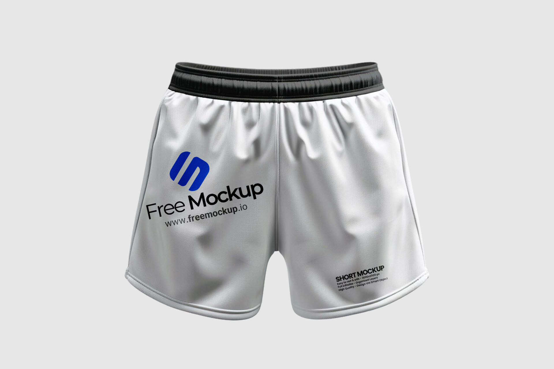 Man Basketball Short Pants Mockup